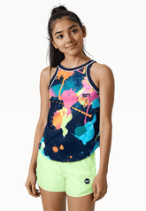 Color blast Sports Tank Top