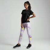 Sports floral twist legging