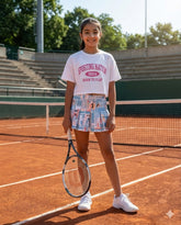 Girls Multi Sport 4D Stretch Boxy tee