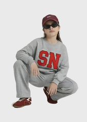 Kids SN Varsity Co-ord Set – Grey & Red