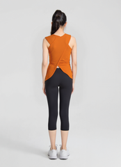 Crossed Back Tank Top