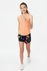 Orange Twist Sports Tank Top