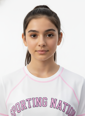 Girls Sporting Nation Sports Tee